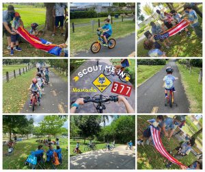 bicicletada de Cub Scouts